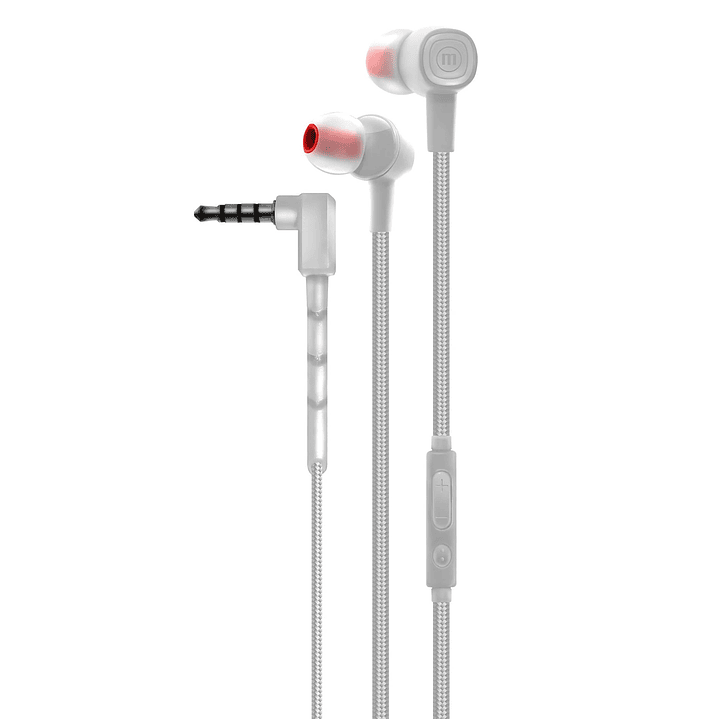 Audífonos Maxell Manos Libres SIN-8 Solid Jack 3.5mm Blanco 1