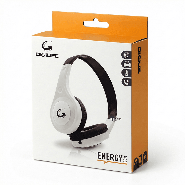 Audífono Cableados Digilife DGL-450027 3.5mm Blanco 2