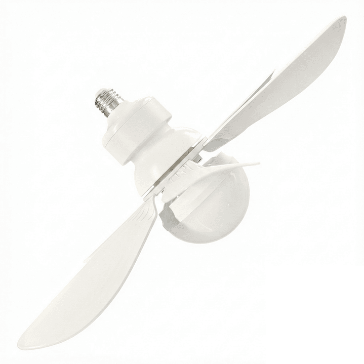 Lampara Con Ventilador LEDBY Macrotel e27 LB-VA60 3