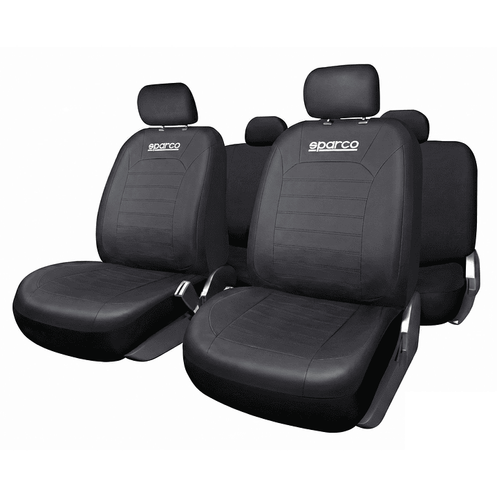Fundas Cubre Asiento Sparco PVC Negro SPS404PVCBK 1