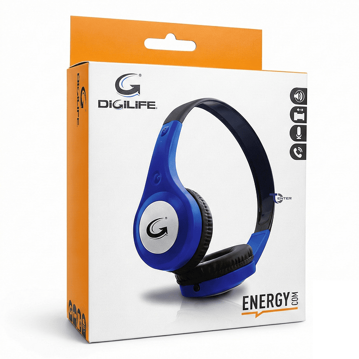 Audífono Cableados Digilife DGL-450026 3.5mm Azul 6