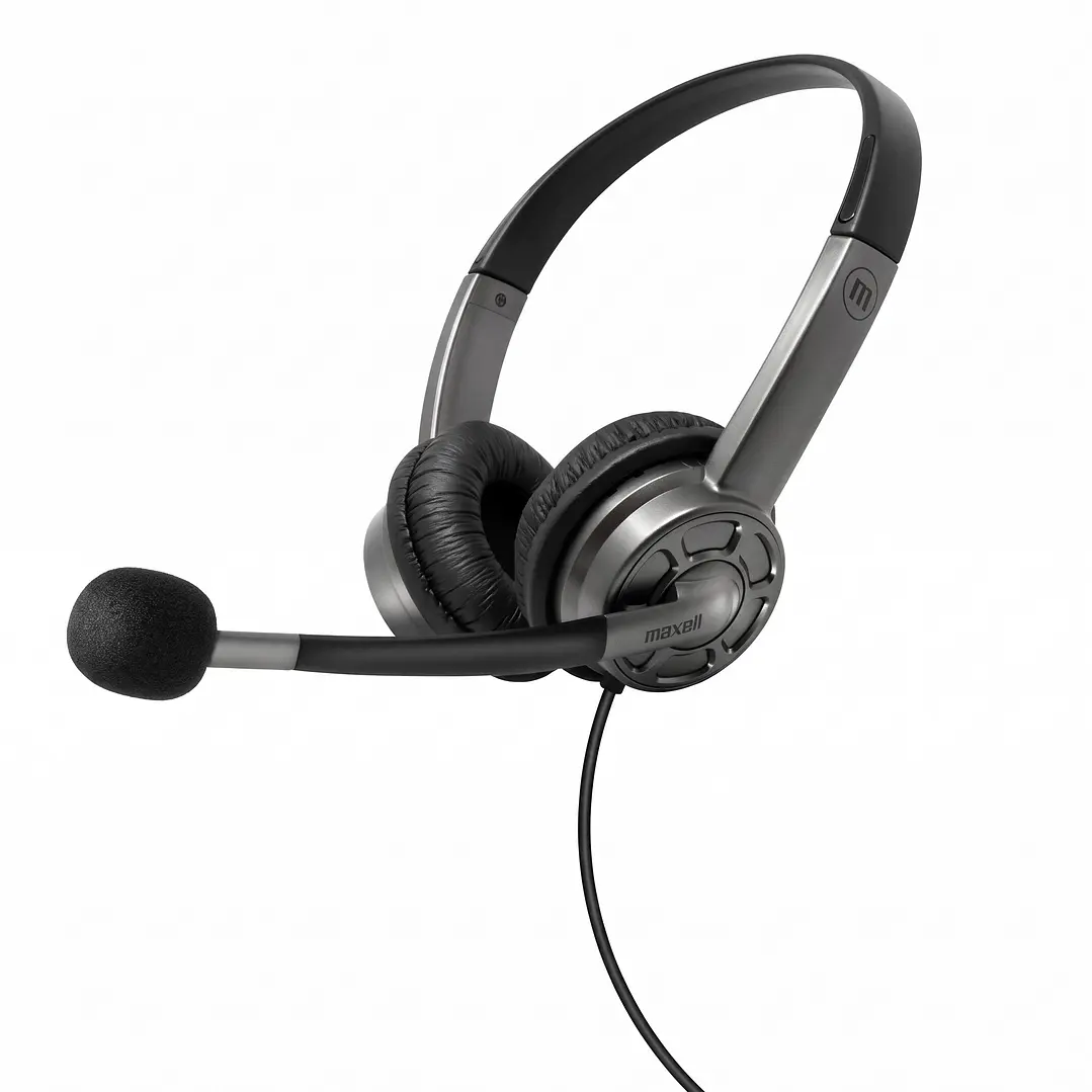 Audífonos Maxell USB-C/USB Con Micrófono HS-HMIC 3