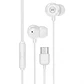 Audífonos Maxell INBAX USB-C Con Mic In Ear Tipo C Blanco - Miniatura 1