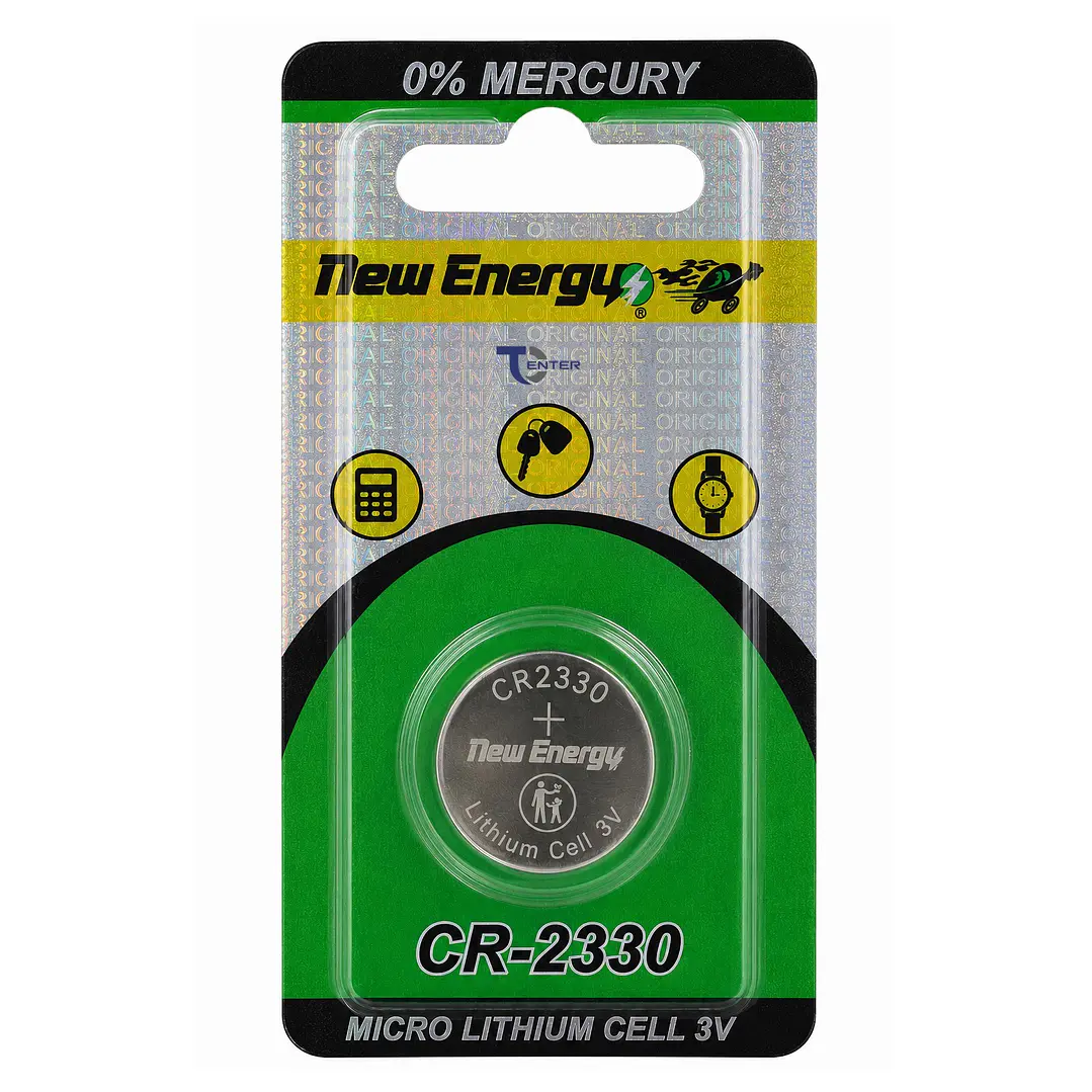 Pila Unitaria CR2330 New Energy 3v Litio 1