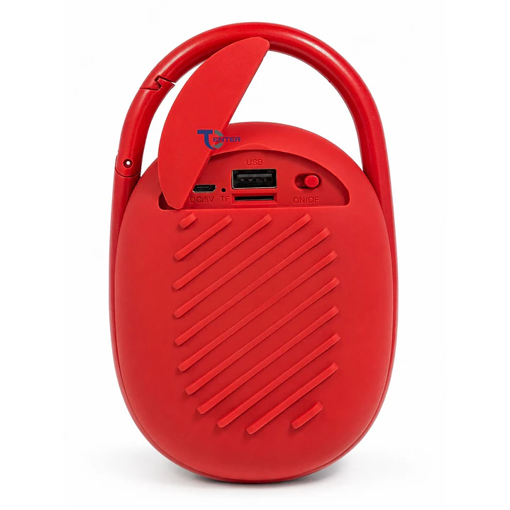 Parlante BT Audiopro 5w Inalámbrico AP02100R Rojo 4