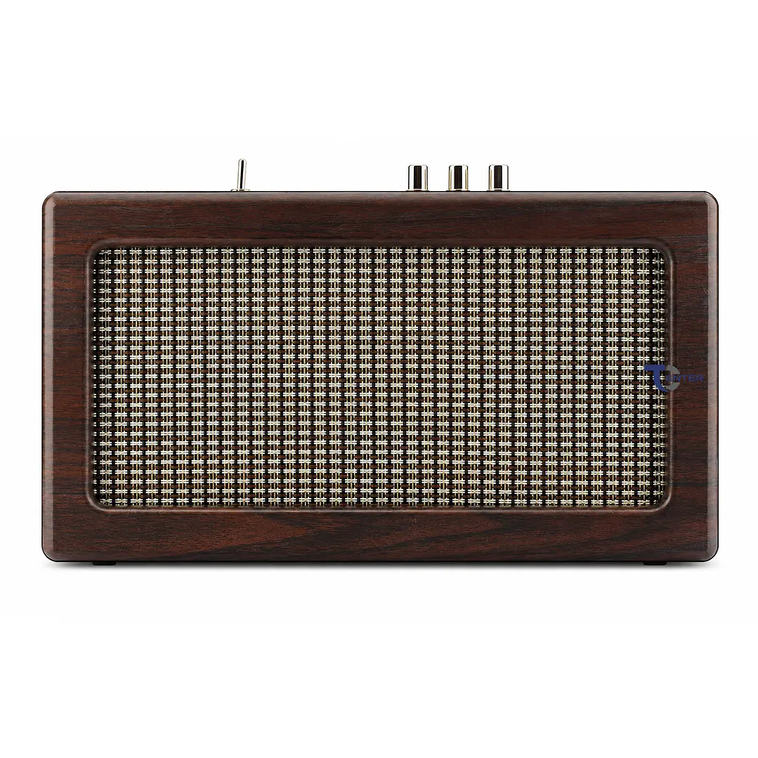 Parlante BT Retro Dblue 30w Inalámbrico DBRP273 Café 2