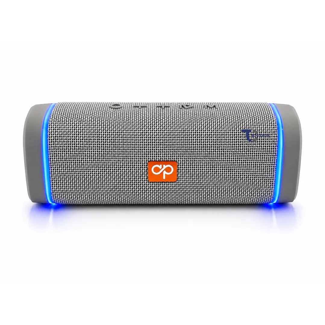 Parlante BT Audiopro 10w Inalámbrico TWS Led AP02102GR Gris 5