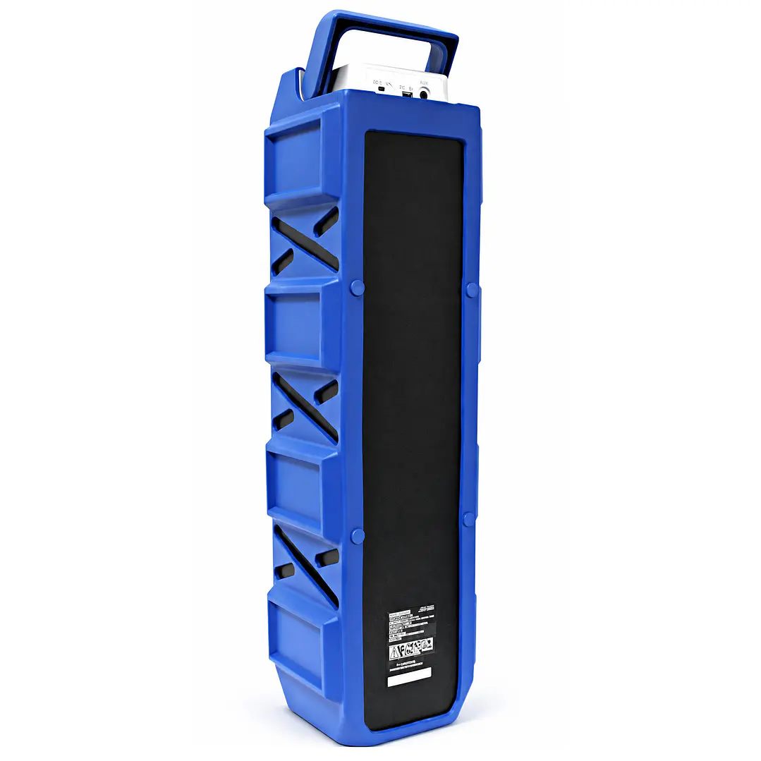 Parlante Portátil Bluetooth Magnavox MR4207 Sound Blaster Azul 4