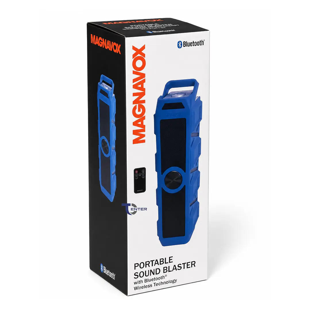 Parlante Portátil Bluetooth Magnavox MR4207 Sound Blaster Azul 5
