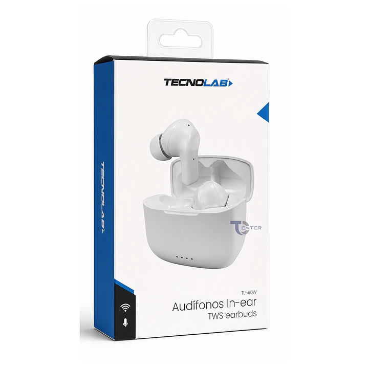 Audífonos Inalámbricos Bt In-Ear Tecnolab TL566W Blancos 3