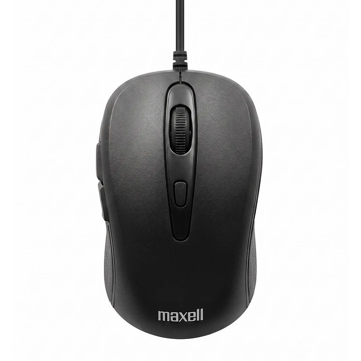 Mouse Óptico 5 Botones USB Maxell MOWR-105 Negro 1