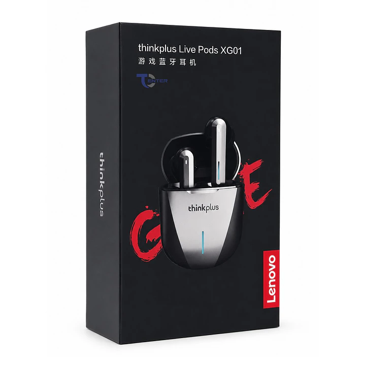 Audífonos Bluetooth Lenovo ThinkPlus LivePods XG01 Blanco 3