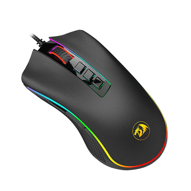 MOUSE GAMER REDRAGON - RGB COBRA M711 10.000 DPI 3