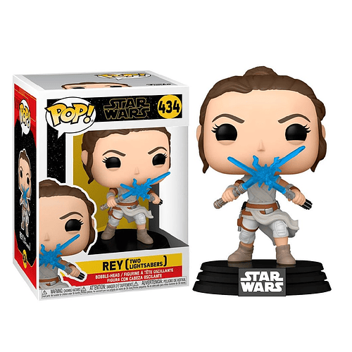 FUNKO POP! STAR WARS: REY (TWO LIGHTSABER)