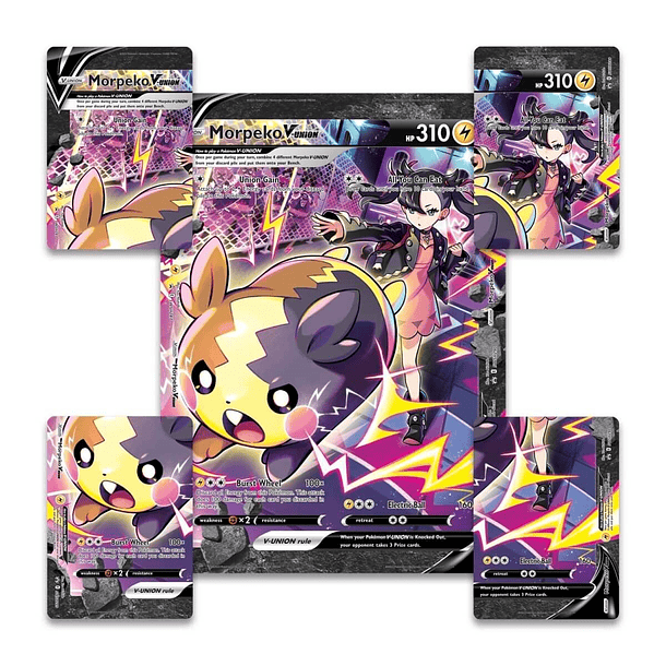 CARTAS POKEMON: MORPEKO V-UNION PREMIUM PLAYMAT COLLECTION  4