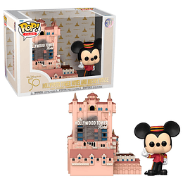 FUNKO POP! DISNEY: MICKEY MOUSE AND HOLLYWOOD TOWER HOTEL