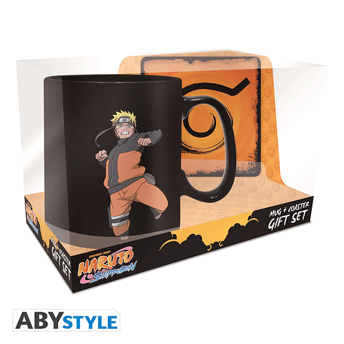 TAZON MAGICO NARUTO SHIPPUDEN + PORTA VASO