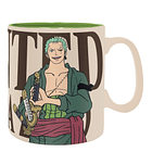 TAZÓN ZORO ONE PIECE + PORTA VASO 3