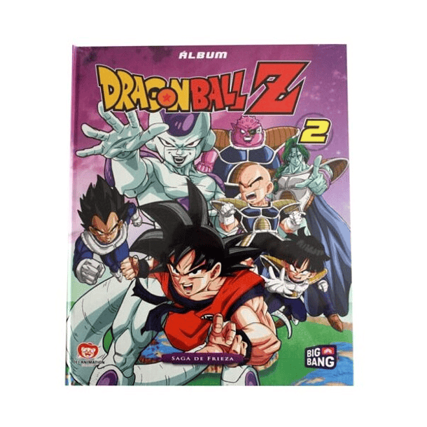 ÁLBUM TAPA DURA DRAGON BALL Z2 - SAGA DE FRIEZA 1