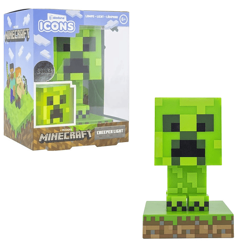 LAMPARA ORIGINAL CREEPER MINECRAFT