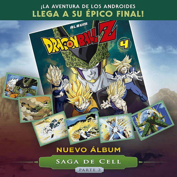 ALBUM + 50 SOBRES DRAGON BALL Z4 3