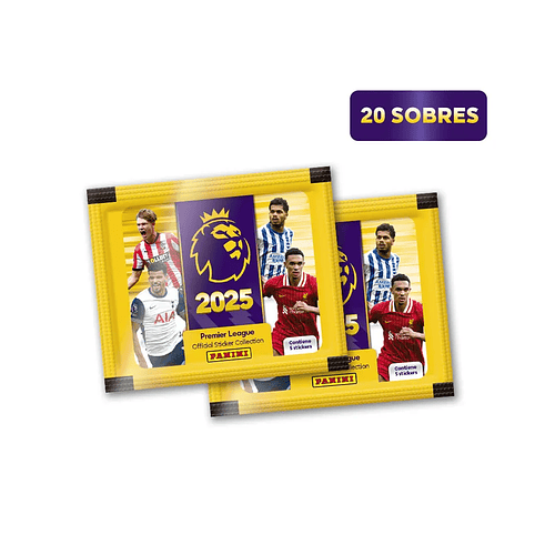 PACK 20 SOBRES PREMIER LEAGUE 2024/25