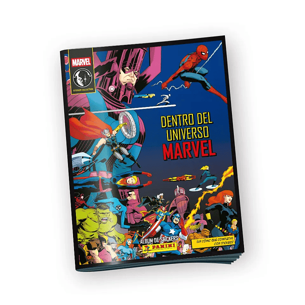 ÁLBUM + 20 SOBRES DENTRO DEL UNIVERSO MARVEL 2