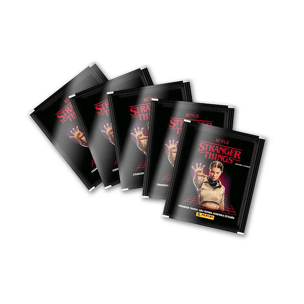 ÁLBUM + 20 SOBRES STRANGER THINGS: UNA ÚLTIMA AVENTURA EXTRAÑA 3