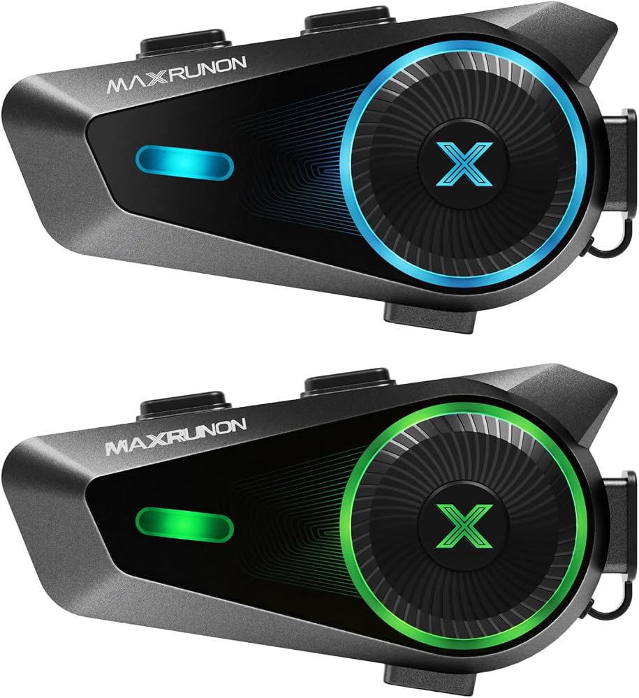 MAXRUNON D10 · Intercomunicador, paquete de 2