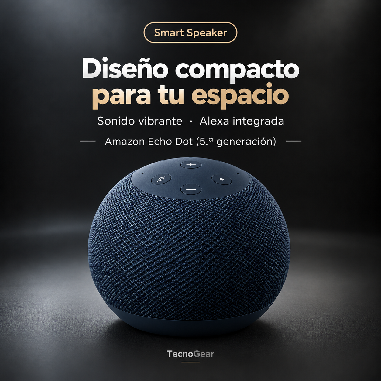 Amazon Echo Dot · Azul marino