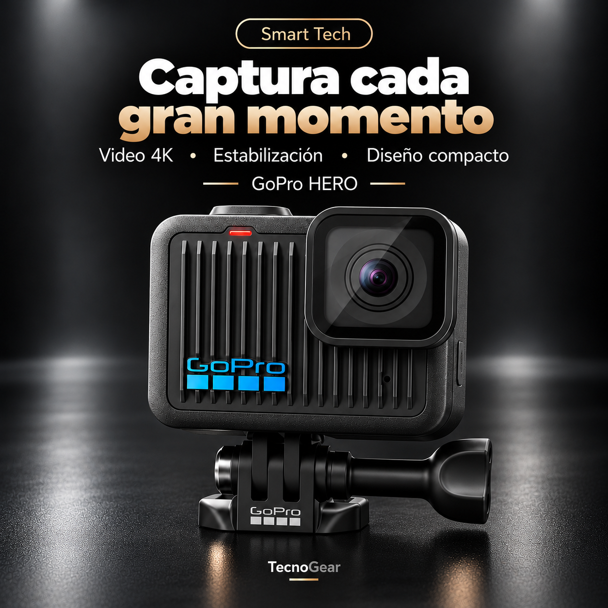 GoPro HERO · Cámara compacta 4K