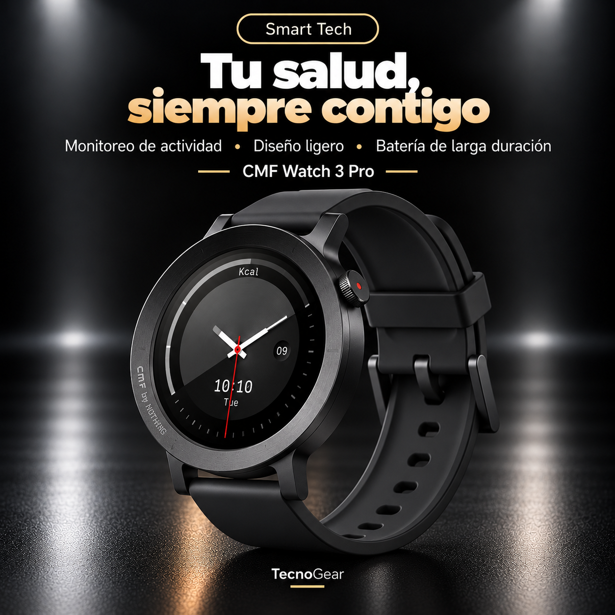CMF Watch 3 Pro · Gris oscuro