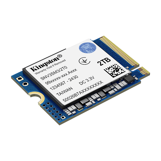 SSD M.2 2TB KINGSTON NV3 PCIe 4.0 x4 NVMe, 2230, 6000 mb/s