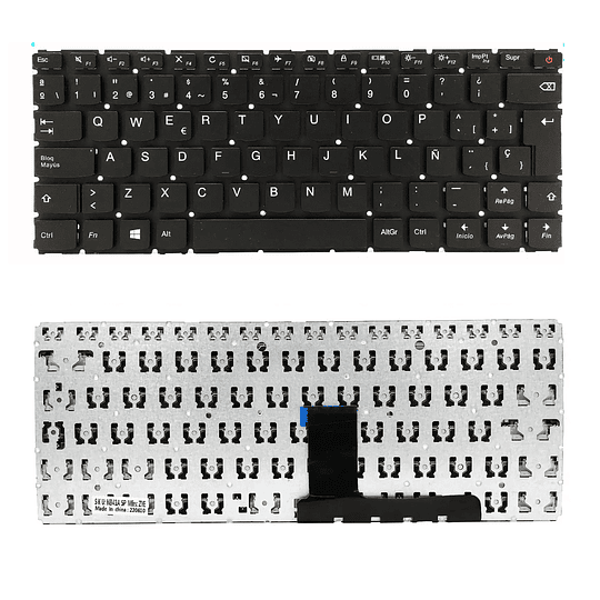 Teclado Para Lenovo Ideapad 310-14isk 310-14 V510-14 V110-14 100s Botón Encendido
