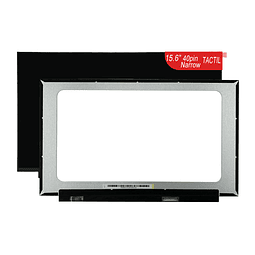 Pantalla Táctil Laptop 15.6" HD Slim 40 Pines IPS NT156WHM-T02 | Repuesto Touch