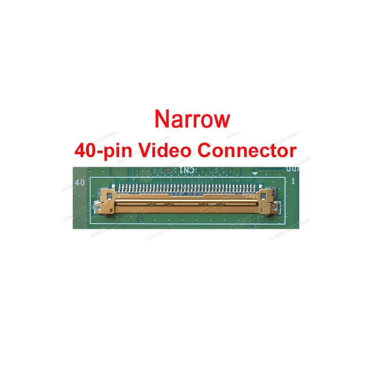 Pantalla Laptop 15.6" QHD IPS 240Hz Slim 40 Pines Matte LQ156T1JW03 | Repuesto Gamer