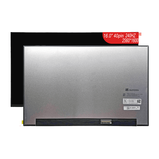Repuesto Pantalla 16.0” 2560×1600 240Hz NE160QDM-NZA IPS con Lógica Interna