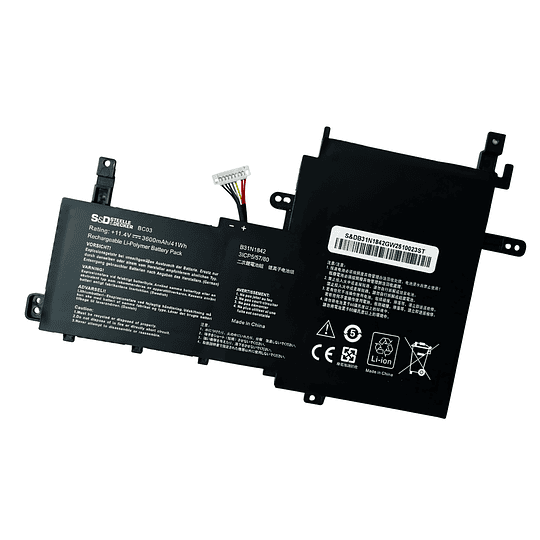 B31N1842 - Batería Steelle & Decker para Laptop Asus VivoBook S15 X513EA X531F| Garantía 1 Año