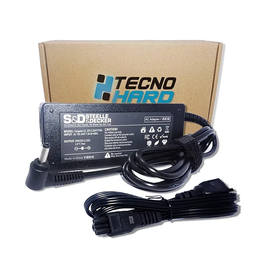 Cargador para  Laptop Lenovo 20V 3.25A  65w  4.0x1.7mm