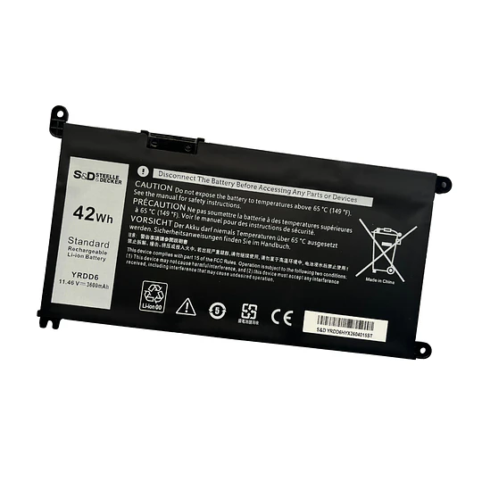 Batería para Laptop Dell YRDD6 42Wh Steelle & Decker | Alta Calidad y Rendimiento