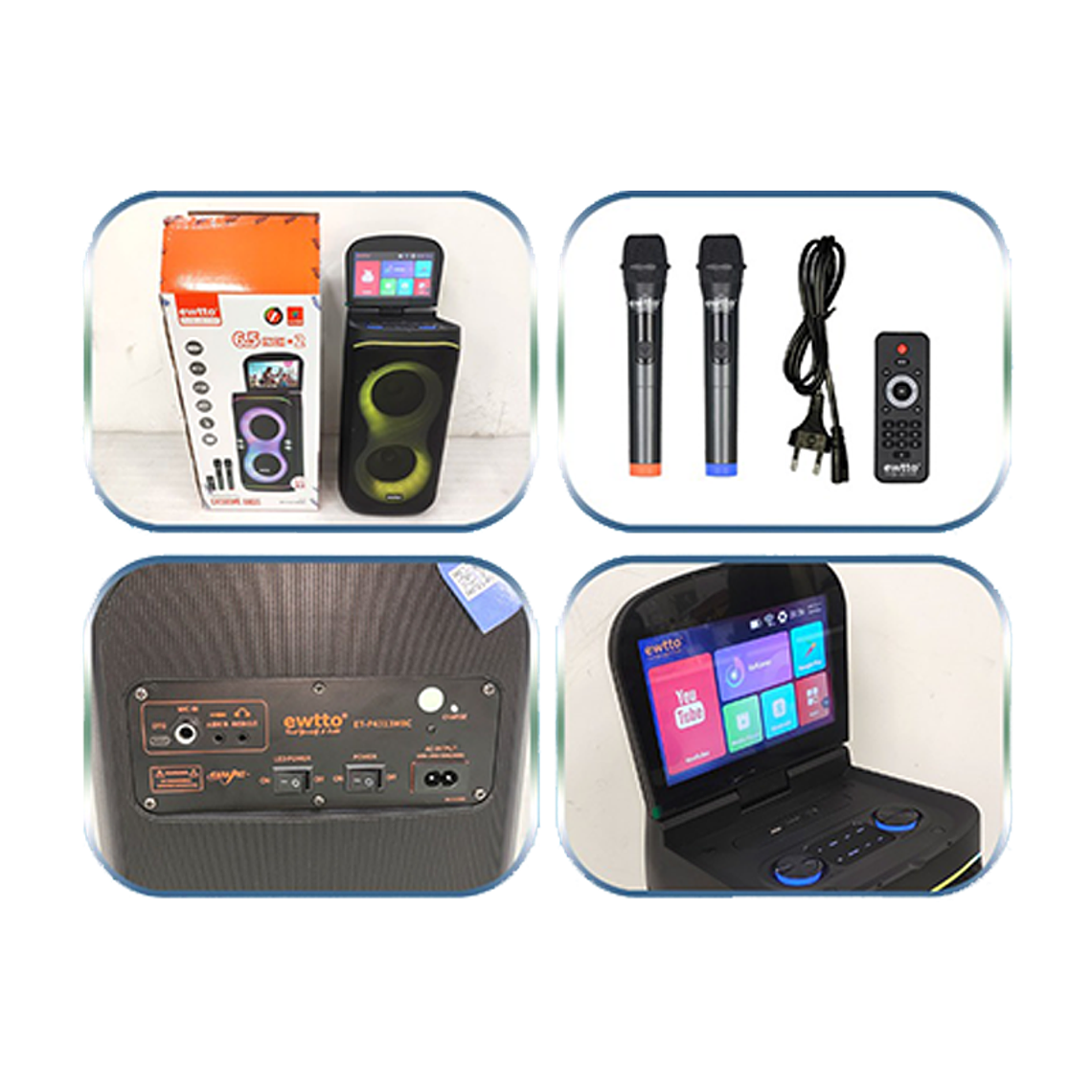 Parlante c/ Pantalla 6.5