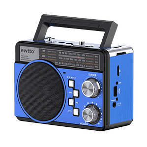 Radio 3 Bandas con Linterna