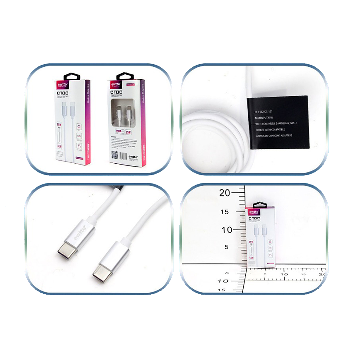 Cable Tipo-C a Tipo-C 2