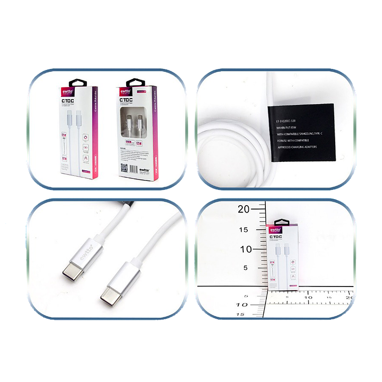 Cable Tipo-C a Tipo-C 2