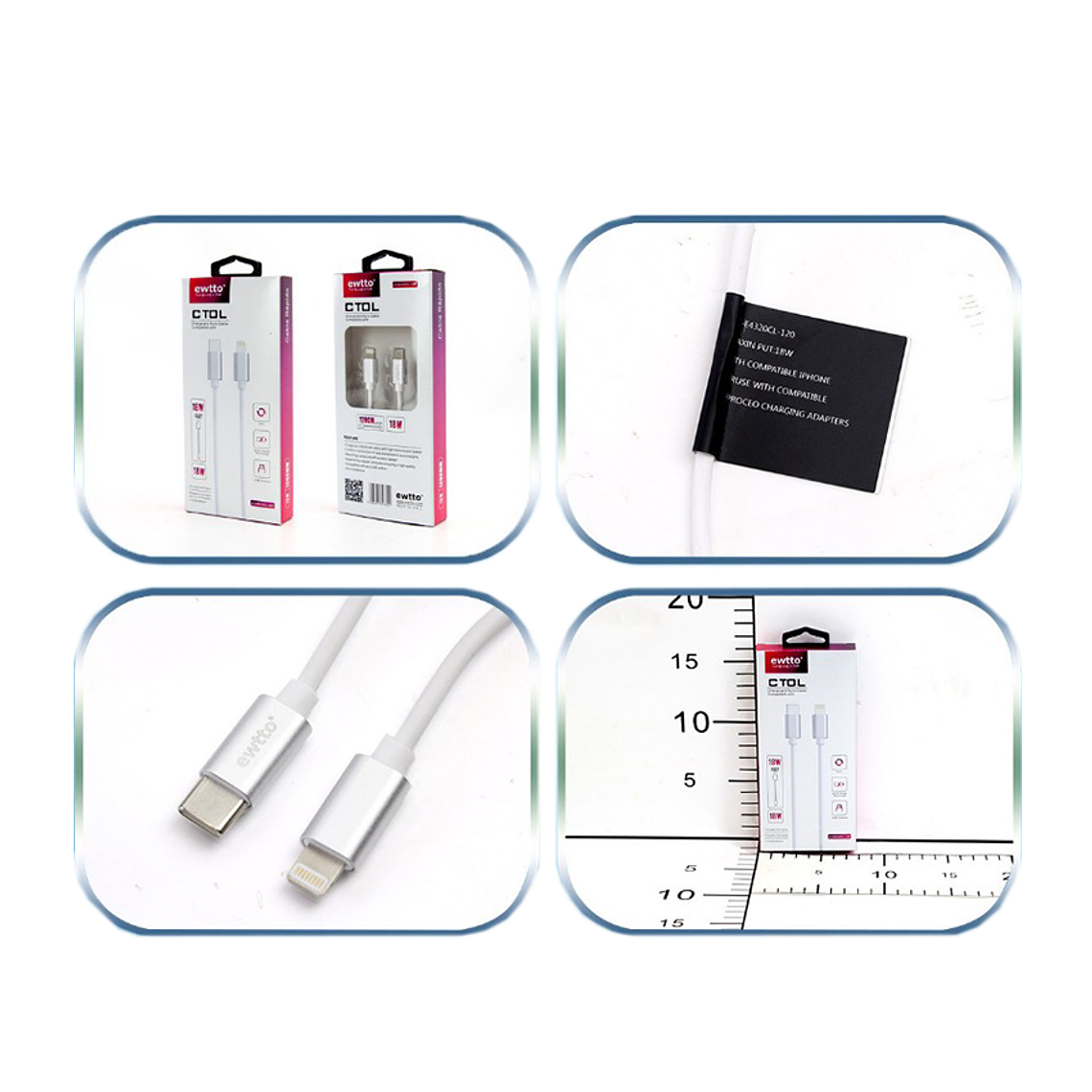 Cable Tipo-C a Lightning 2