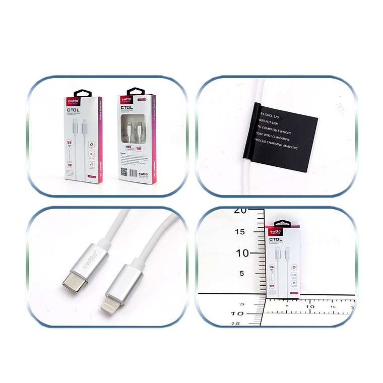 Cable Tipo-C a Lightning 2