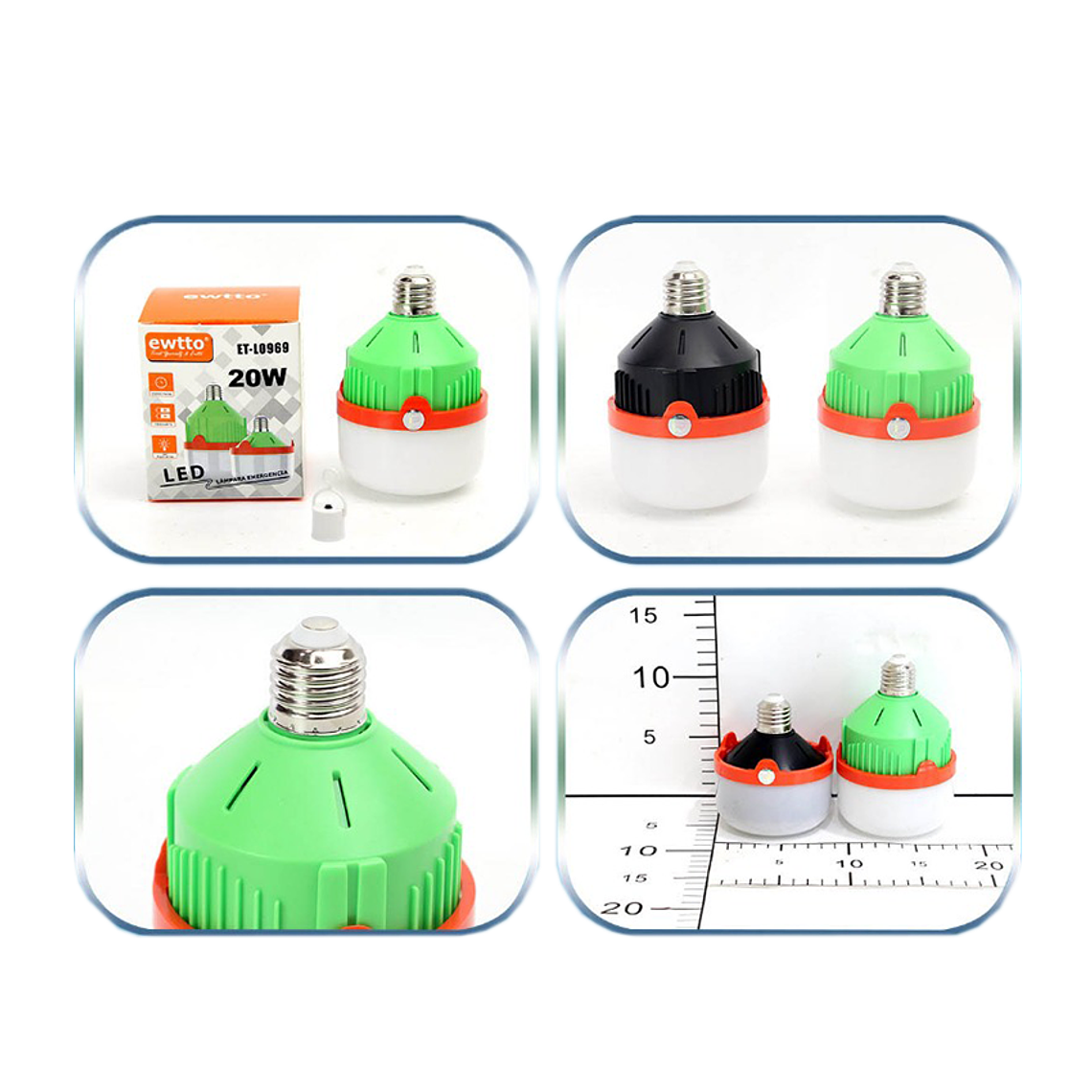 Lámpara Emergencia Plegable 2