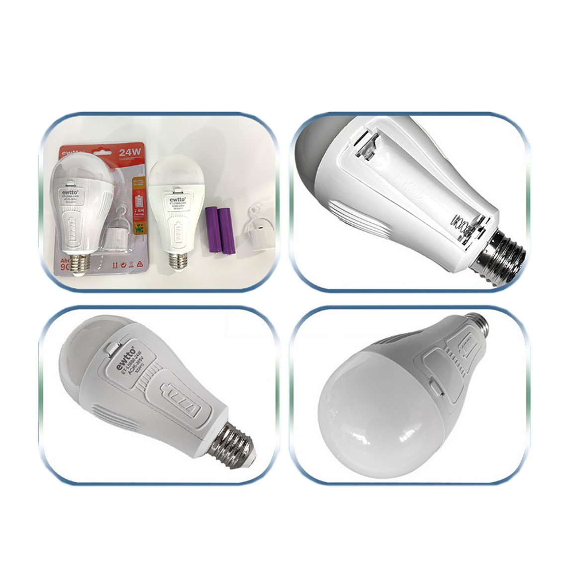 Bulbo Emergencia 24W 2