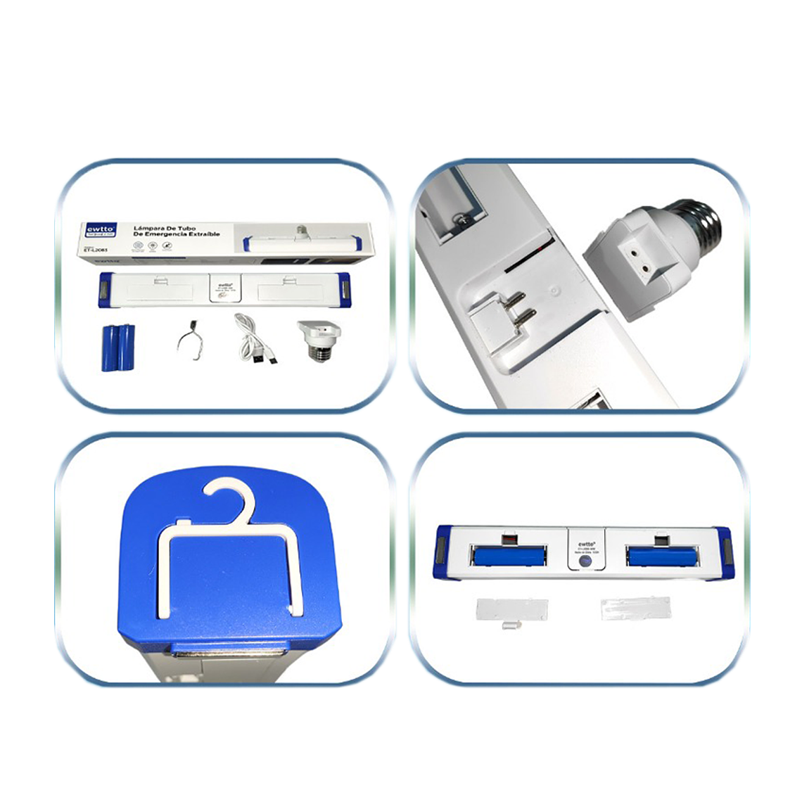 Lámpara Tubo Emergencia 2