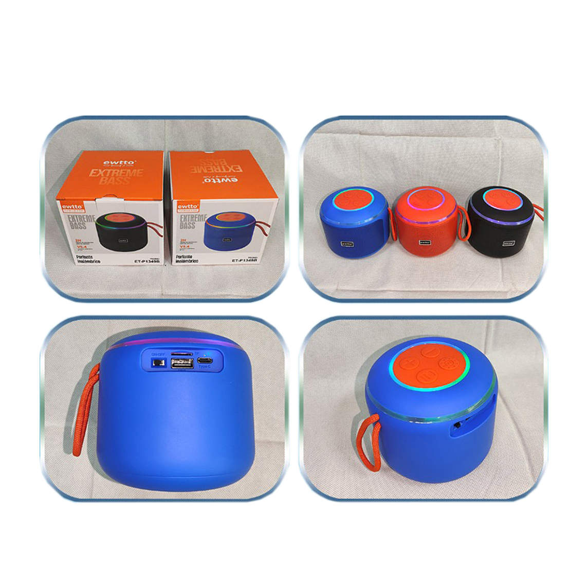 Parlante Cilíndrico Mini 2